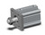 SMC CQ2F40-40DCMZ compact cylinder compact cylinder, cq2-z