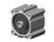 SMC NCQ2A100-45DZ-XC6 compact cylinder compact cylinder, ncq2-z