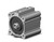 SMC CDQ2WA63TN-25DZ compact cylinder compact cylinder, cq2-z