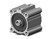 SMC NCQ2A80-45DZ-XC6 compact cylinder compact cylinder, ncq2-z