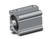 SMC CDQ2A40TN-25DFCZ compact cylinder compact cylinder, cq2-z
