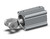 SMC CQ2B40-50DMZ-W compact cylinder compact cylinder, cq2-z