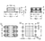 WAGO 2070-463/998-406 3-Position Through-Board SMD PCB Terminal Block, 6.5mm Pitch, Cage Clamp Termination, Pack of 318