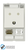 Murrelektronik 4000-68000-4570001 modlink msdd single combi insert india, 1x rj45 + 1x data cutout