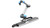 Ewellix SLIDEKIT-UR-B20A-1500-11-SC Horizontal axis for collaborative robots (cobots)