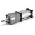 SMC CNSB160-450-D CNS Series Cylinder with Lock Double Acting,Single Rod