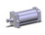 SMC NCA1U400-0600 Cylinder, Nca1, Tie Rod