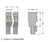 Wago 769-107/000-037 1-conductor female connector, CAGE CLAMP®, gray, green-yellow