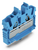 Wago 2052-314 2-conductor miniature through tb with operating slots 2.5 mm²,  blue