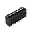 Wago 2086-1209 THR PCB terminal block, push-button 1.5 mm² Pin spacing 3.5 mm 9-pole, black