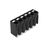 Wago 2086-3106/300-000 THR PCB terminal block, push-button 1.5 mm² Pin spacing 5 mm 6-pole, black