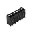 Wago 2086-3206/300-000 THR PCB terminal block, push-button 1.5 mm² Pin spacing 5 mm 6-pole, black