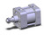 SMC NCDA1B325-0050 Cylinder, Nca1, Tie Rod