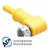 Turck Pkwv 3M-2 Single-ended Cordset, Right angle Female Connector 777019154