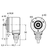 Turck Ri-10Ta1Z2-4A2048-C1M Encoder 1545430