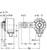 Turck Ri-12Ha3S1-2B1024-H1181 Incremental Encoder, Industrial Line