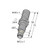 Turck Bi5U-Mt18E-Ap6X2-H1141 Inductive Sensor, uprox