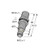 Turck Bi8U-Mt18M-Ap6X2-H1141/S1589 Inductive Sensor, With WeldGuard? coating, uprox+