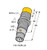Turck Ni20U-Gt30-Ap6X-B1141/S332 Inductive Sensor, uprox