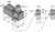 Turck Ni2-Btm-0.16-Bds-2Ap6X3-H1141/S34 Inductive Sensor, Monitoring Kit for Power Clamps, Standard