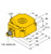 Turck Bi50-Q80-Adz30X2-B1131 Inductive Sensor, With Increased Switching Distance, Standard