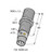 Turck Bi15-G30-Adz30X2-B1131 Inductive Sensors
