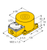 Turck Ni60-K90Sr-Fdz30X2 Inductive 42402
