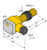 Turck Bi5-P18Sk-Az3X2 55Mm Inductive Sensor, Standard