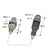 Turck Bi2-Eg08K-Ag41X-0.3-Rs4.23T/S1589 Inductive sensor, With Increased Switching Distance, Standard