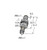 Turck Bi2-M08K-Ap6X-V1131 Inductive Sensor, With Increased Switching Distance, Standard