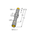 Turck Ni2-G08-An6X-H1341 Inductive 46033