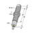 Turck Ni8-M18-Ap6X/S120 Inductive Sensor, With Increased Temperature Range, Standard