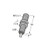 Turck Bi6-Eg12Fe-Ap6X Inductive Sensor, Stainless Steel Front, Standard