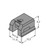 Turck Kldt-Unt4 Accessories, Mounting Bracket, For Dovetail Groove Cylinders
