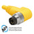 Turck Bsm Bkm 7-086-5 Double-ended Cordset, Straight Male Connector to Straight Female Connector 777009833