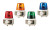 Patlite RT-120E-G+FC015 Rotating warning light with 8-channel alarm with 32 pre-programmed sounds. Green