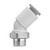 SMC KQ2K03-34AP KQ2K Series Inch Size One-touch Fittings 45° Male Elbow With Face Seal