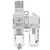 SMC AC20A-N01C-3CZ-D AC20A-D?AC40A-D Series Air Combination Filter Regulator + Lubricator