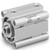 SMC CDQ2A100M-30DZ CQ2 Series Compact Cylinder With Stable Lubrication Function (Lub-retainer) Standard