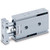 SMC CXSJL32M-100 CXSJ Series Cylinder with Stable Lubrication Function (Lube-retainer) Dual Rod Cylinder Compact Type