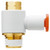 SMC KQ2V01-34NS1 KQ2V Series Oval Type Inch Size One-touch Fittings Connection Thread