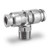 SMC KQB2T08-02-F KQB2-F Series FDA Compliant Fittings Metal One-touch Fittings Applicable Tubing