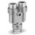 SMC KQB2U07-00-F KQB2-F Series FDA Compliant Fittings Metal One-touch Fittings Applicable Tubing