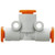 SMC KQ2T05-07A1 KQ2T Series Oval Type Inch Size One-touch Fittings Different Diameter Tee