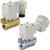 SMC VXZ242GGBXBB VXZ Series Zero Differential Pressure Type Pilot Operated 2 Port Solenoid Valve For Water