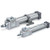 SMC MDWBF80TN-1200-XC35 MWB Series Cylinder With Lock Double Acting,Single Rod