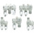 SMC AC40-F02DE4-ZA-D F/R/L Combo Modular