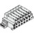 SMC VV5QC51-0203TFD0 VQC5000 Series 5 Port Solenoid Valve Base Mounted Plug-in Unit D-sub Connector Kit