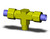 SMC KFT08N-01 insert fitting fitting, branch tee