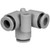 SMC KGD04-00 KGD Series Stainless Steel One-touch Fittings Delta Union